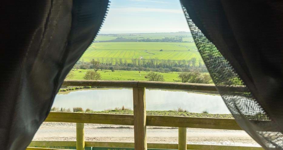 Giraffe Lodge at Port Lympne Hotel & Reserve in Kent, UK