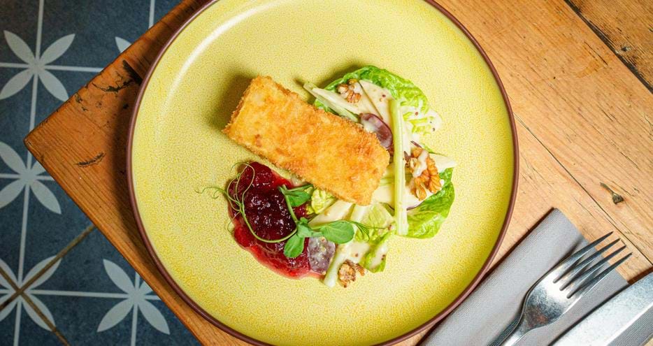 Dining at Bear Lodge Restaurant at Port Lympne Hotel & Reserve in Kent, UK
