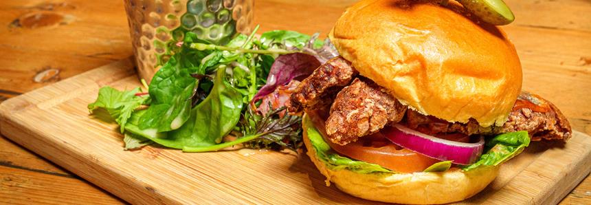 Dining at Bear Lodge Restaurant at Port Lympne Hotel & Reserve in Kent, UK