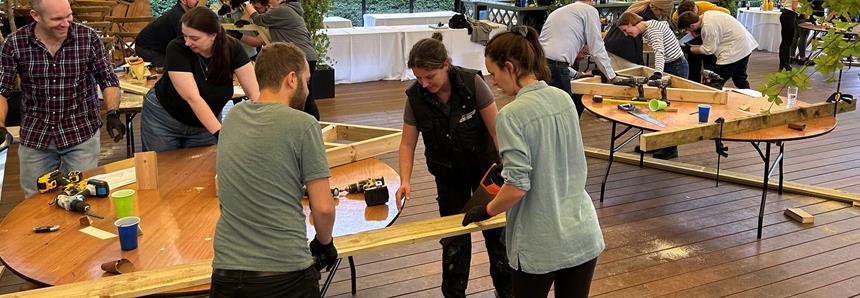 Team Building With BITE at Port Lympne Hotel & Reserve in Kent