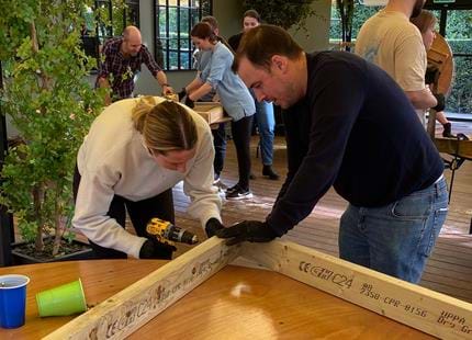 Team Building With BITE at Port Lympne Hotel & Reserve in Kent