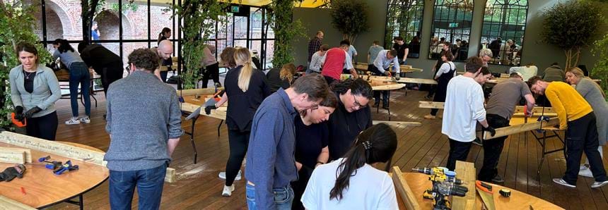 Team Building With BITE at Port Lympne Hotel & Reserve in Kent