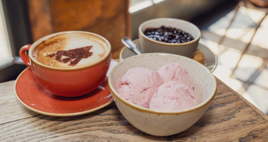 Babydoll's Wood-Fired Pizza Restaurant at Port Lympne Hotel & Reserve in Kent