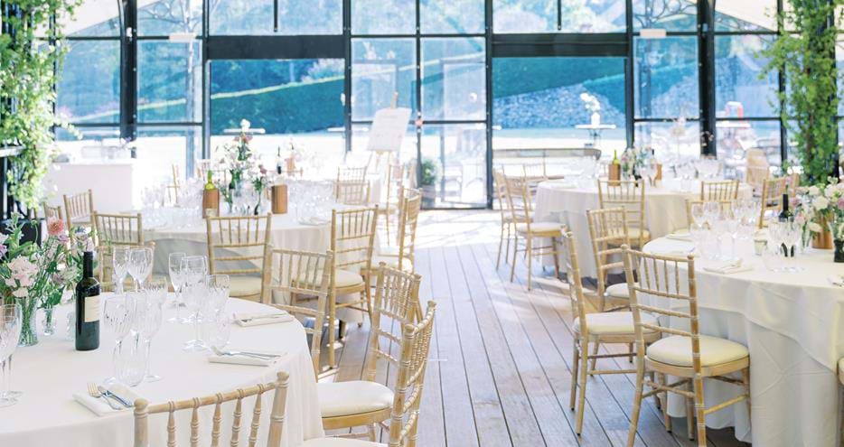 Baby shower in the Orangery at Port Lympne Hotel & Reserve in Kent