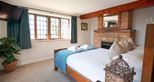 Double room at Giraffe Cottage safari getaway at Port Lympne Hotel & Reserve in Kent