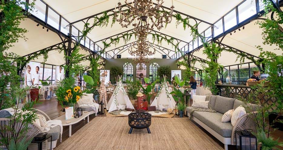 The Orangery event venue at Port Lympne Hotel & Reserve in Kent, UK
