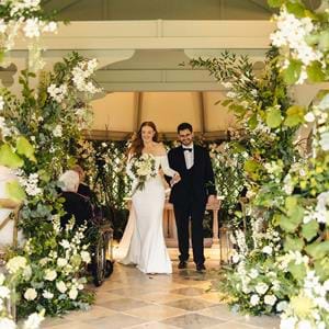 3. Natural Decor at the Pergola wedding venue in Kent