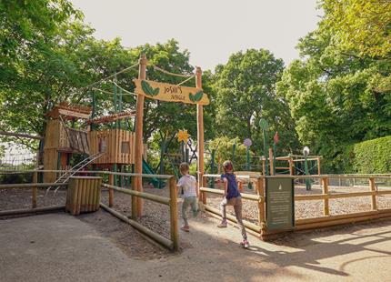Joshi's Jungle playground at Howletts Wild Animal Park in Kent